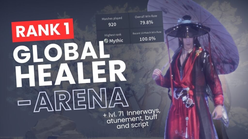 where winds meet rank 1 global healer arena pvp 1280x720
